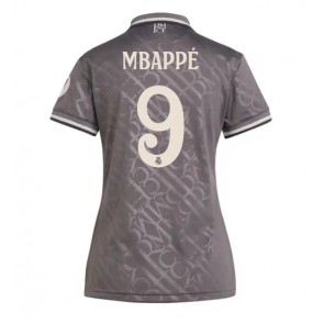 Real Madrid Kylian Mbappe #9 Tredje Tröja Dam 2024-25 Kortärmad